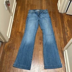 ARIAT SLIM TROUSER NOELLE WIDE LEG JEAN LONG